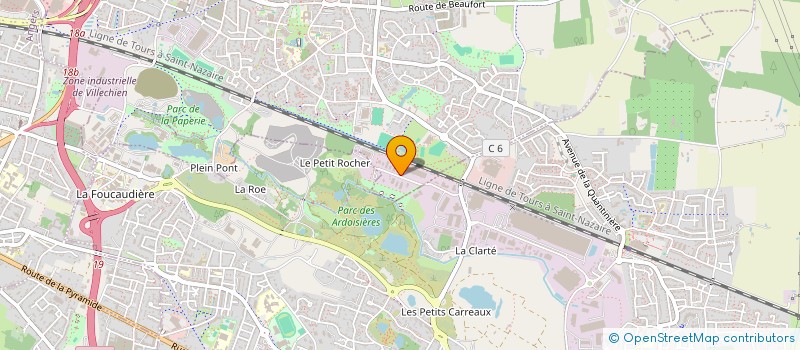 localisation de l'entreprise GMT DIFFUSION à SAINT-BARTHELEMY-D'ANJOU