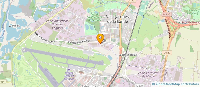 localisation de l'entreprise GMT ETIQUETTES à SAINT-JACQUES-DE-LA-LANDE