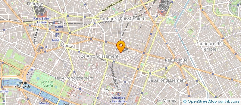 localisation de l'entreprise GMT LINGERIE  PARIS