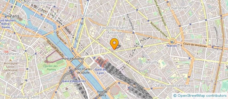 localisation de l'entreprise GMT VIDEO à PARIS