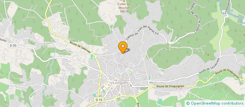 localisation de l'entreprise GMT4L  LORGUES