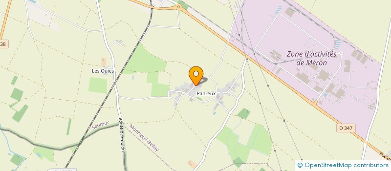 localisation de l'entreprise GMTA  MONTREUIL-BELLAY