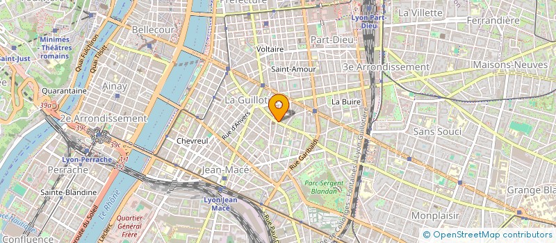 localisation de l'entreprise GMTIME  LYON