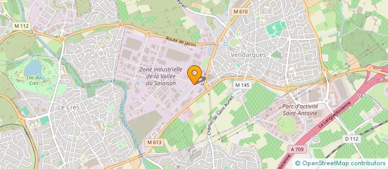 localisation de l'entreprise GMTINVEST  VENDARGUES