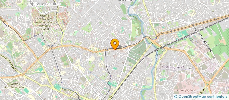 localisation de l'entreprise GMTIP à MONTPELLIER