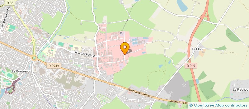 localisation de l'entreprise GMTP à LES SABLES D'OLONNE