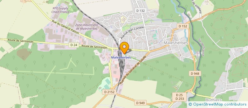 localisation de l'entreprise GMTS SARL à LE MALESHERBOIS