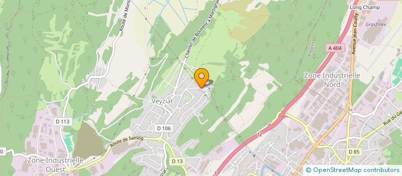 localisation de l'entreprise GMU à OYONNAX