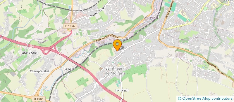 localisation de l'entreprise GMV  SAINT-JEAN-DE-MOIRANS