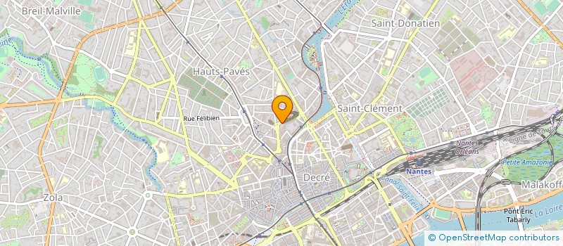 localisation de l'entreprise GMV NOTAIRES à NANTES
