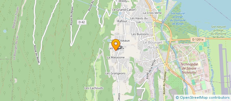 localisation de l'entreprise GMV SYSTEMES à LE BOURGET-DU-LAC