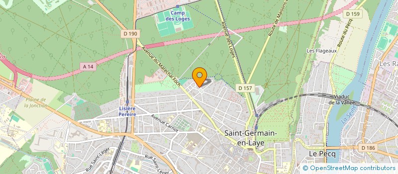 localisation de l'entreprise GMW CONSEILS  SAINT-GERMAIN-EN-LAYE