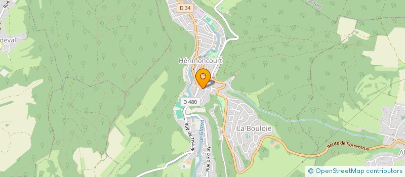 localisation de l'entreprise GN 25  HERIMONCOURT