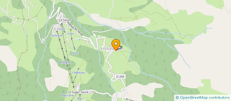 localisation de l'entreprise GN  ENCHASTRAYES