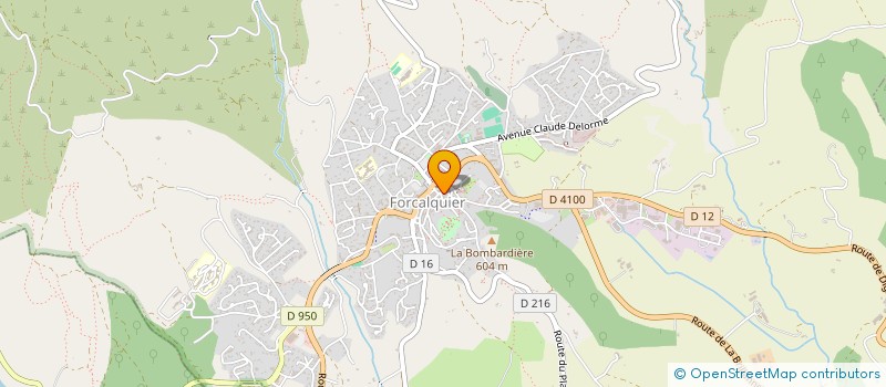 localisation de l'entreprise GN BADIOU à FORCALQUIER