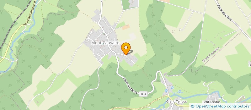 localisation de l'entreprise GN BALAYAGE à MONT-CAUVAIRE