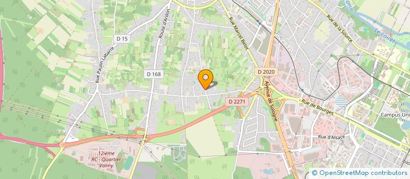 localisation de l'entreprise GN CONSULTING à OLIVET
