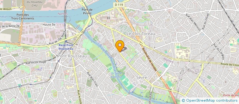 localisation de l'entreprise GN IMMO à NANTES