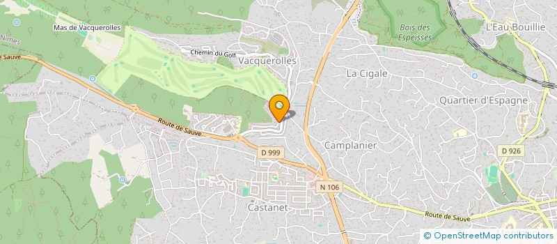 localisation de l'entreprise GN IMMO  NIMES