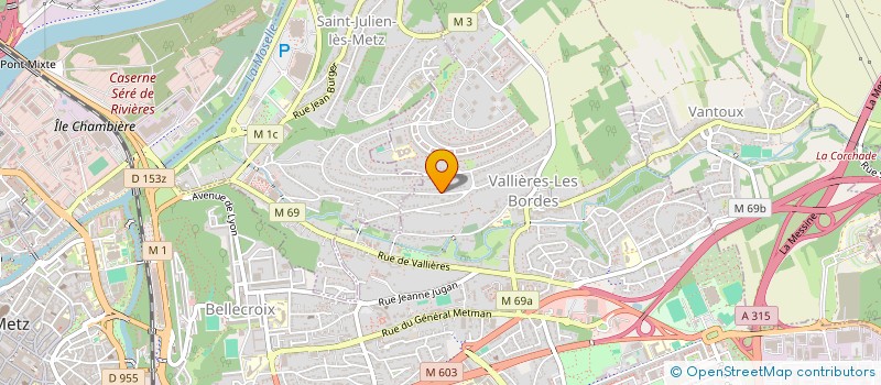 localisation de l'entreprise GN IMMOBILIER  METZ