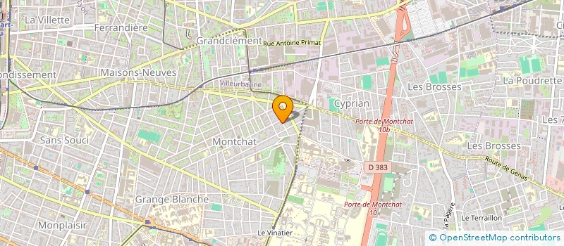 localisation de l'entreprise GN IMMOBILIER  LYON