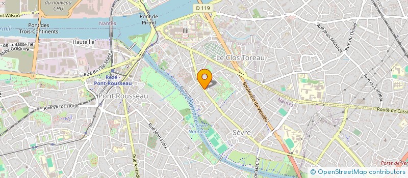 localisation de l'entreprise GN INVEST  NANTES