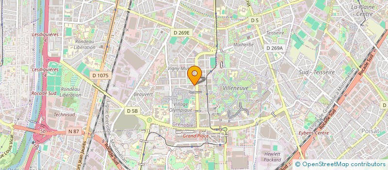 localisation de l'entreprise GN MULTIMEDIA à GRENOBLE