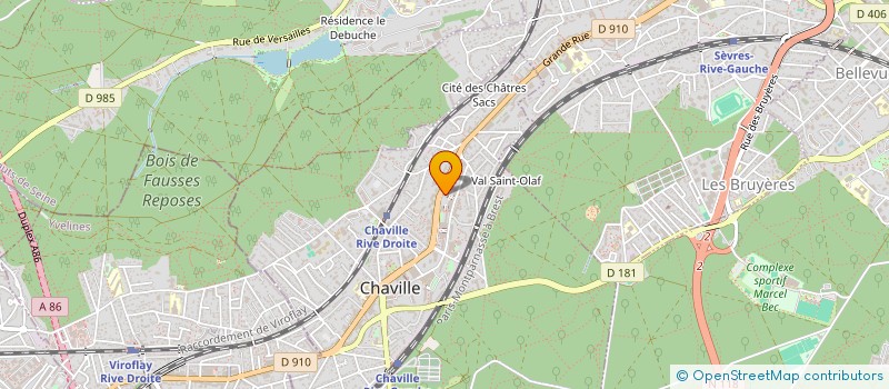 localisation de l'entreprise GN NETTEST FINANCE SAS à CHAVILLE