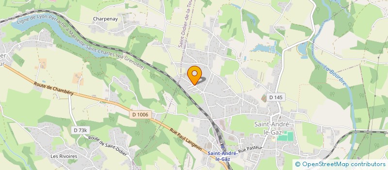 localisation de l'entreprise GN2A HOLDING à SAINT-ANDRE-LE-GAZ