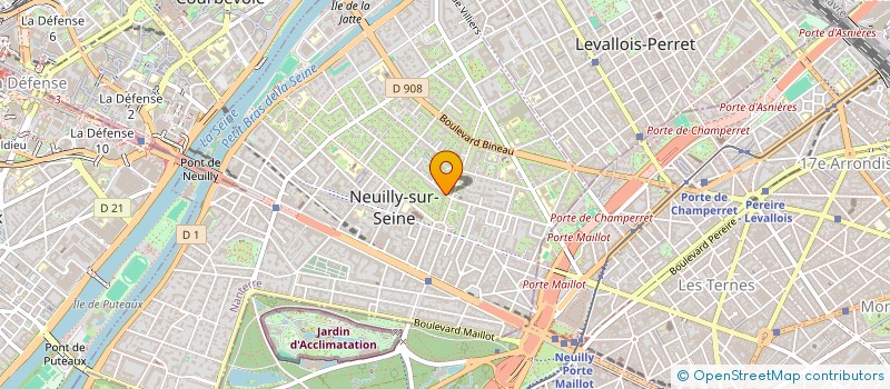 localisation de l'entreprise GNA CAPITAL à NEUILLY-SUR-SEINE