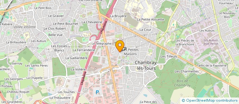 localisation de l'entreprise GNA DENEL à TOURS
