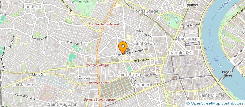 localisation de l'entreprise GNAC  BORDEAUX