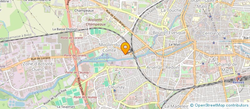 localisation de l'entreprise GNACFORM  RENNES