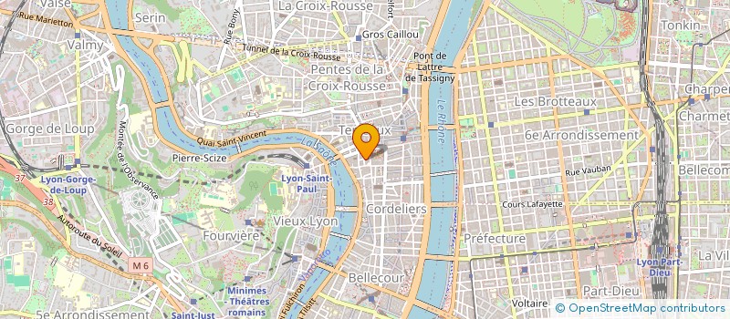 localisation de l'entreprise GNAFRON PARTICIPATIONS à LYON