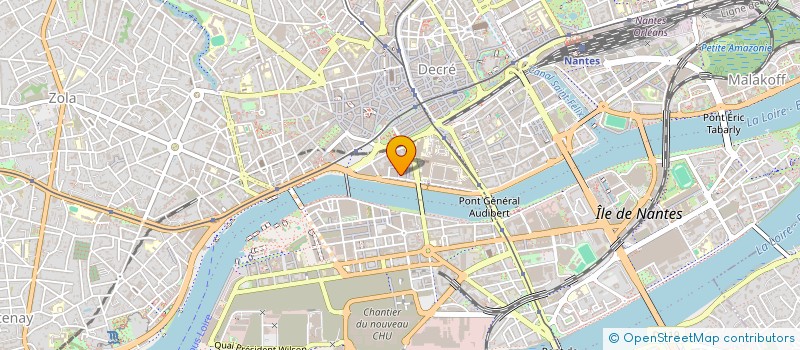 localisation de l'entreprise GNAL à NANTES
