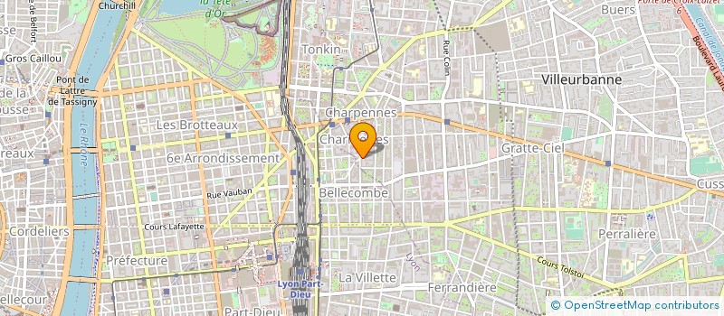 localisation de l'entreprise GNAMAGNAMA PRODUCTIONS à VILLEURBANNE
