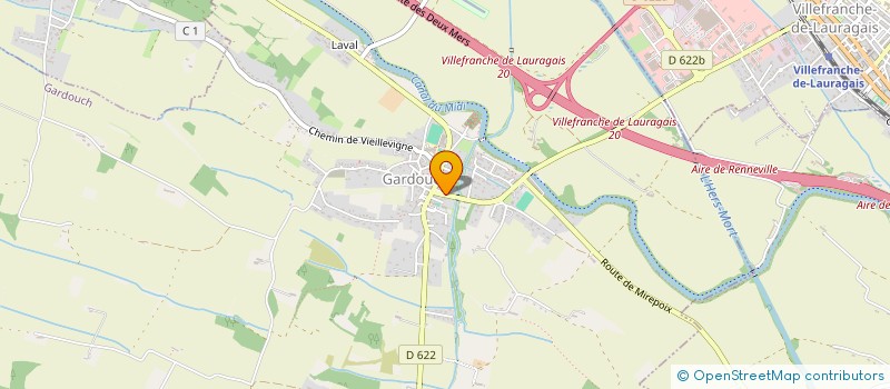 localisation de l'entreprise GNAMO  GARDOUCH