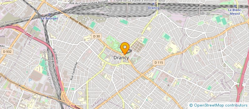 localisation de l'entreprise GNANAMANI  DRANCY