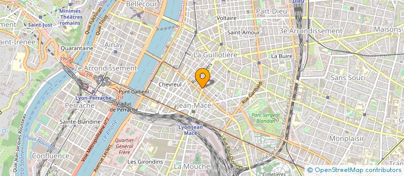 localisation de l'entreprise GNB AUDIO 7 à LYON