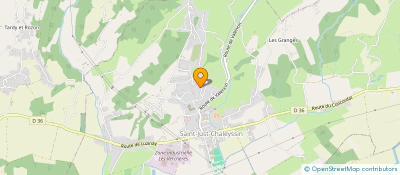 localisation de l'entreprise GNC AVENIR  SAINT-JUST-CHALEYSSIN