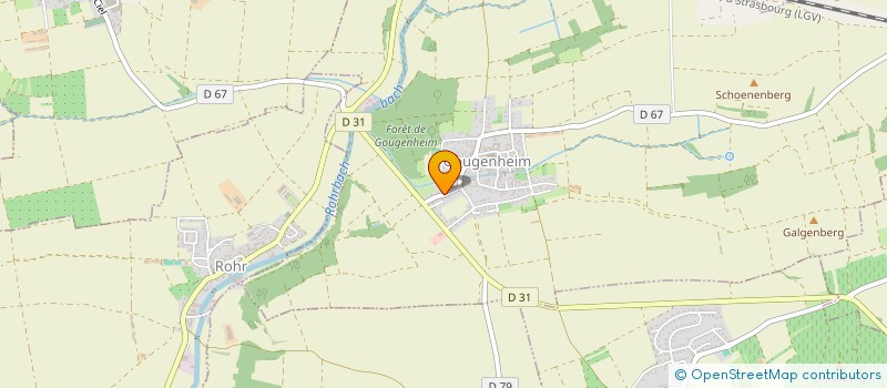 localisation de l'entreprise GNC CONCEPT  GOUGENHEIM