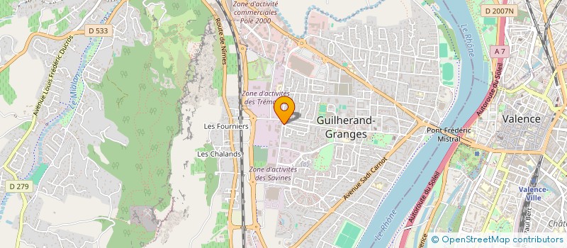 localisation de l'entreprise GNCORP à GUILHERAND-GRANGES