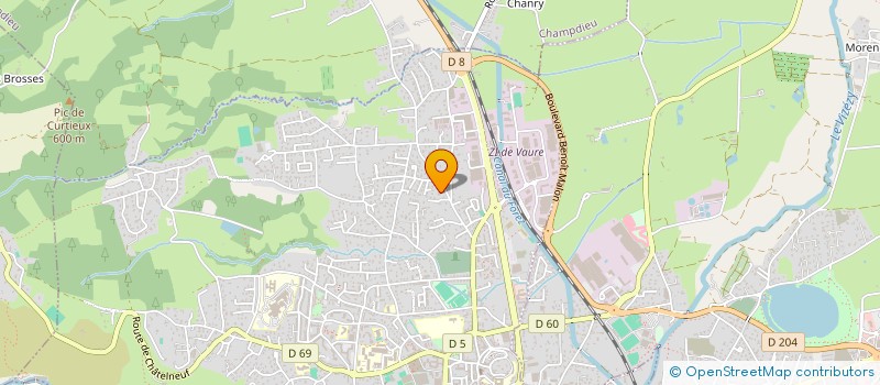 localisation de l'entreprise GNCR  MONTBRISON