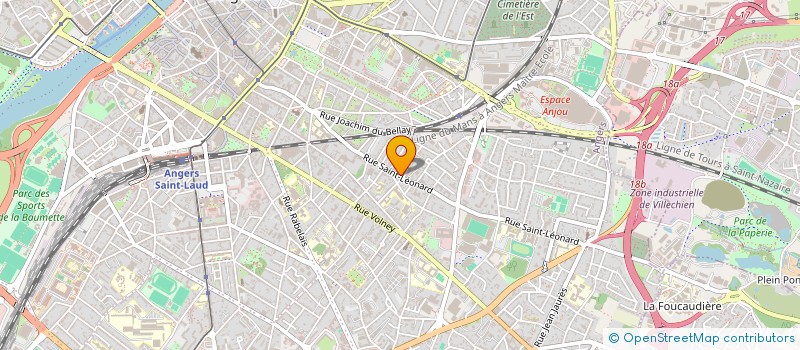 localisation de l'entreprise GND à ANGERS