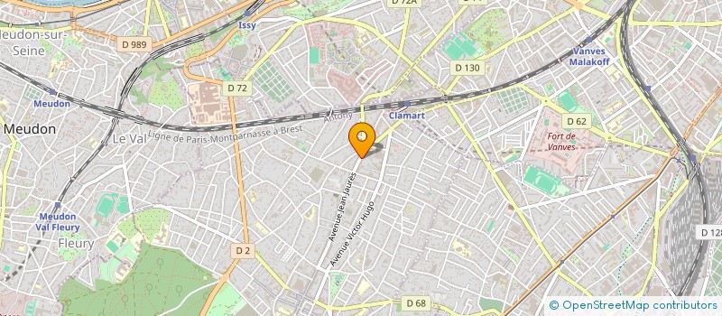 localisation de l'entreprise GND LAHOUD à CLAMART