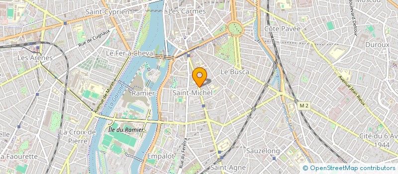 localisation de l'entreprise GND SAINT-MICHEL à TOULOUSE