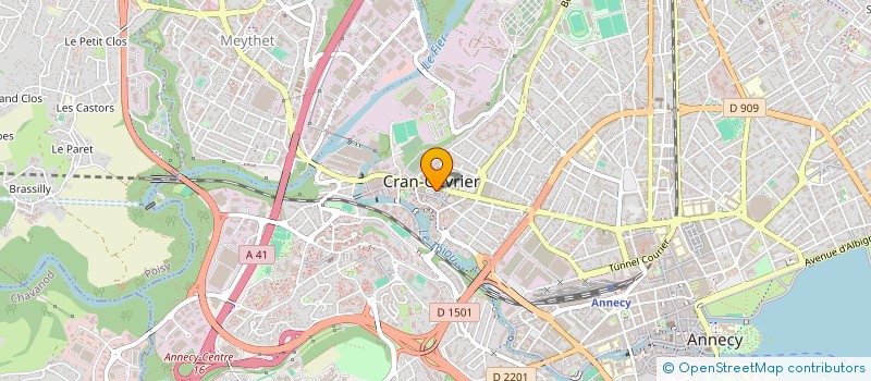 localisation de l'entreprise GNDZ  ANNECY