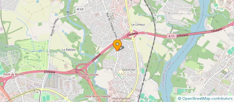 localisation de l'entreprise 	  GNE RANDONNEE DE LA CHAPELLE-SUR-ERDRE  LA CHAPELLE-SUR-ERDRE