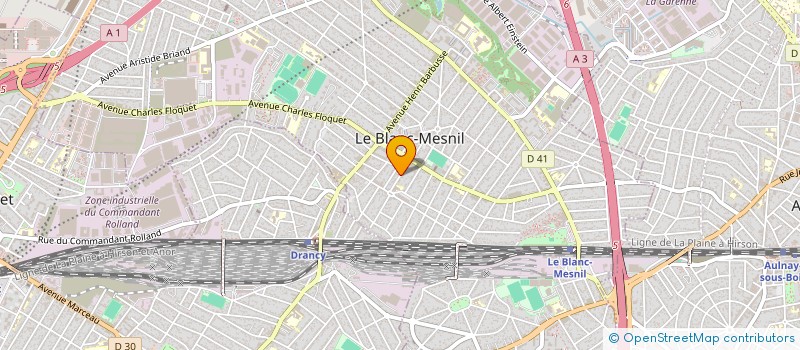 localisation de l'entreprise GNECCHI BLANC MESNIL à LE BLANC-MESNIL
