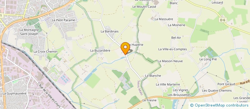 localisation de l'entreprise GNEISS  SAINT-MALO